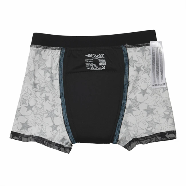 Grey Stars - Incontinentie ondergoed voor jongens